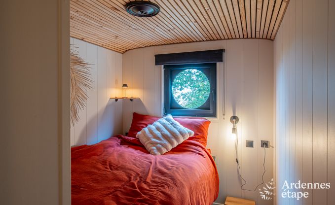 Charmante tiny house voor 4 personen in Lglise met kitchenette, houtkachel en privtuin