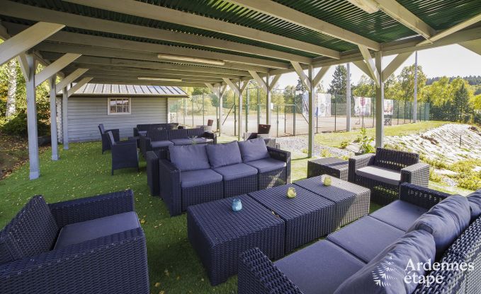 Vakantiehuis in L�glise, Ardennen, 32 personen, grote priv�tuin, sportfaciliteiten, spa, speelkamer, optimaal comfort