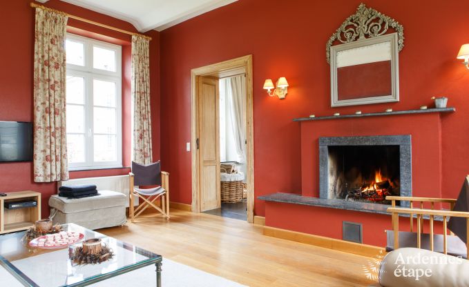 Elegant bijgebouw van een kasteel in Libin voor 14 personen in de Ardennen