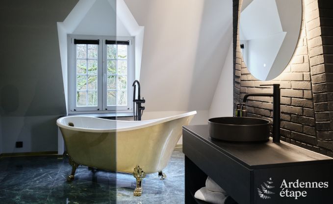 Kasteel in Libin: elegant verblijf voor 40 personen met uitgebreide voorzieningen