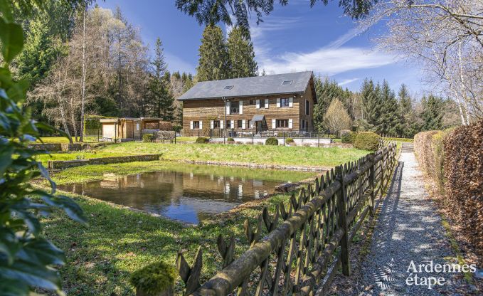 Luxe villa in Libin voor 27 personen in de Ardennen