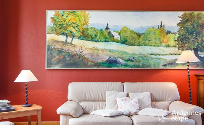 Elegant bijgebouw van een kasteel in Libin voor 14 personen in de Ardennen