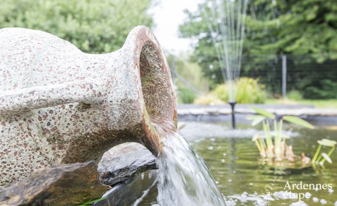 Ruime cottage voor 9 personen in Libramont-Chevigny met priv�tuin en terras met uitzicht