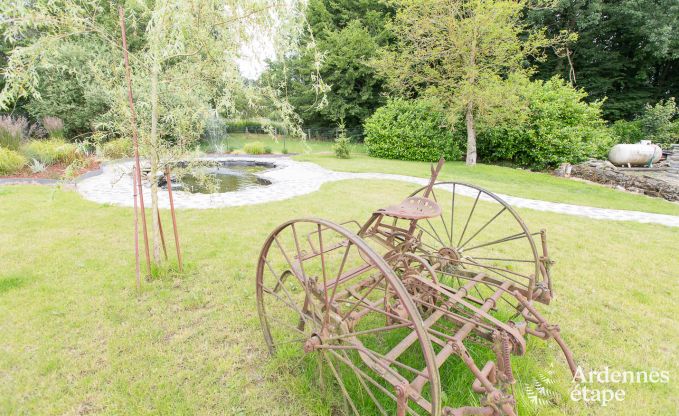 Ruime cottage voor 9 personen in Libramont-Chevigny met priv�tuin en terras met uitzicht