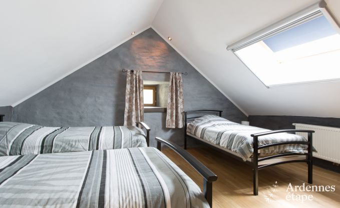 Ruime cottage voor 9 personen in Libramont-Chevigny met priv�tuin en terras met uitzicht