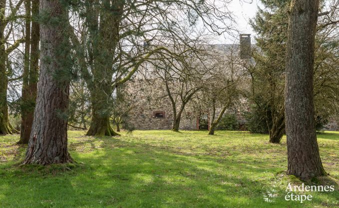 Groot vakantiehuis in Libramont-Chevigny, 42 personen, 15 slaapkamers, speelkamer, tuin met barbecue, gelegen in de Ardennen