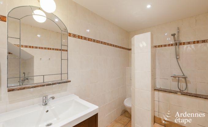 Groot vakantiehuis in Libramont-Chevigny, 42 personen, 15 slaapkamers, speelkamer, tuin met barbecue, gelegen in de Ardennen