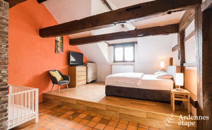 Groot vakantiehuis in Libramont-Chevigny, 42 personen, 15 slaapkamers, speelkamer, tuin met barbecue, gelegen in de Ardennen