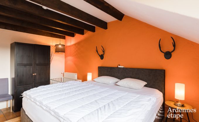 Groot vakantiehuis in Libramont-Chevigny, 42 personen, 15 slaapkamers, speelkamer, tuin met barbecue, gelegen in de Ardennen