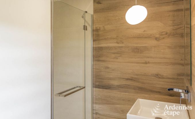 Vakantiewoning voor 15 personen in Libramont met binnenzwembad, sauna en privtuin aan het water