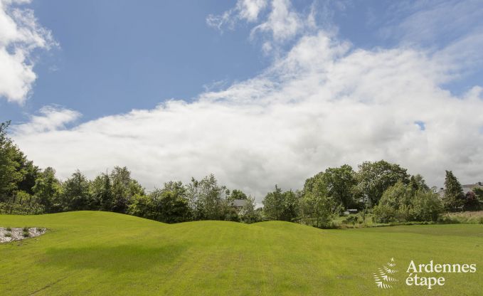 Vakantiewoning voor 15 personen in Libramont met binnenzwembad, sauna en privtuin aan het water