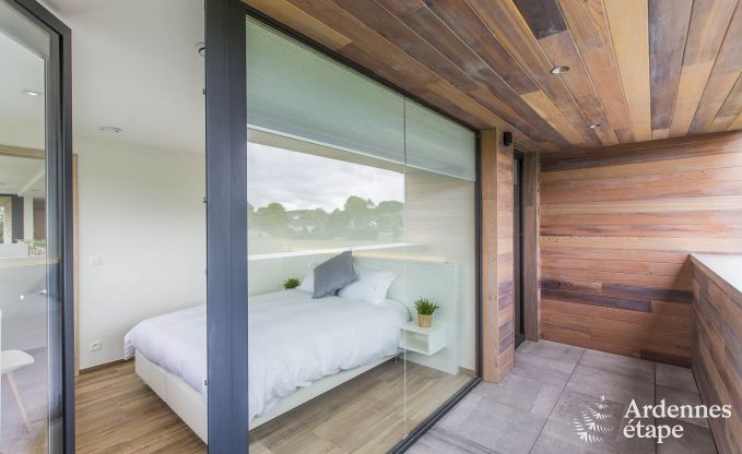 Vakantiewoning voor 15 personen in Libramont met binnenzwembad, sauna en privtuin aan het water