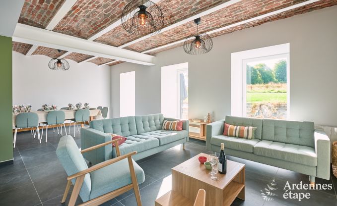 Vakantiewoning in Libramont voor 8 � 10 personen met speelkamer, terras en tuin in de Ardennen