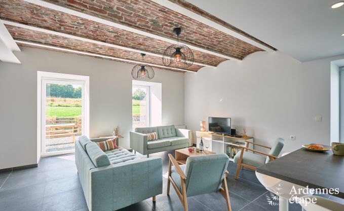 Vakantiewoning in Libramont voor 8 � 10 personen met speelkamer, terras en tuin in de Ardennen