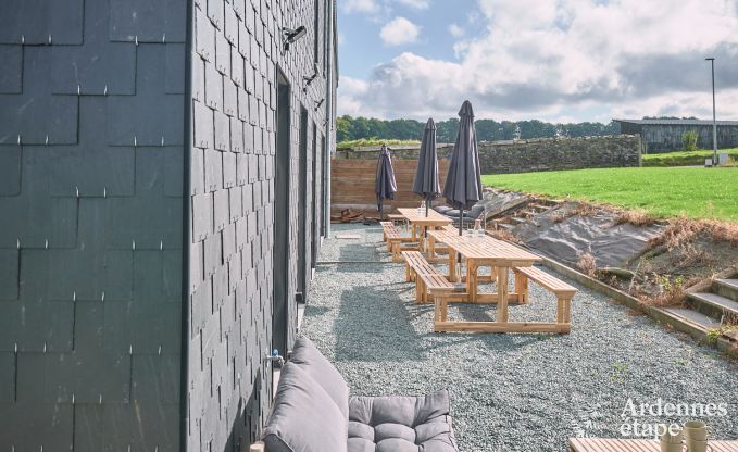 Vakantiewoning in Libramont voor 8 � 10 personen met speelkamer, terras en tuin in de Ardennen