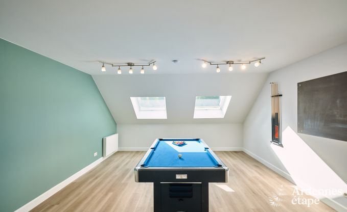 Vakantiewoning in Libramont voor 8 � 10 personen met speelkamer, terras en tuin in de Ardennen