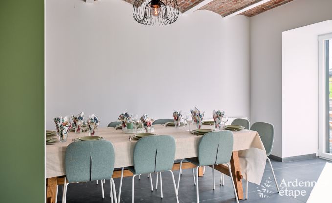 Vakantiewoning in Libramont voor 8 � 10 personen met speelkamer, terras en tuin in de Ardennen