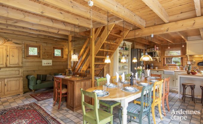 Chalet in Lierneux voor 6/8 personen in de Ardennen