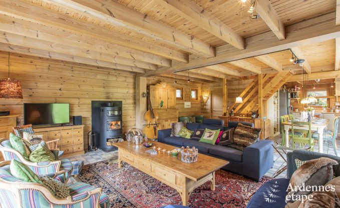 Chalet in Lierneux voor 6/8 personen in de Ardennen