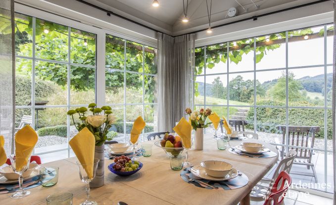 Luxe villa in Lierneux voor 8 personen in de Ardennen