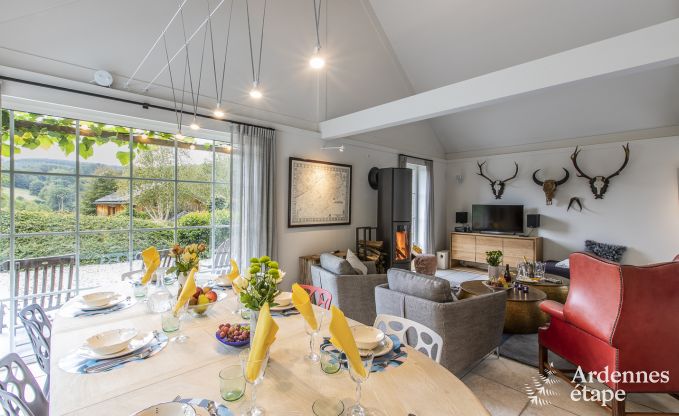 Luxe villa in Lierneux voor 8 personen in de Ardennen