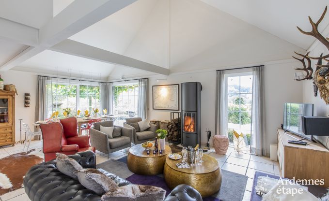 Luxe villa in Lierneux voor 8 personen in de Ardennen