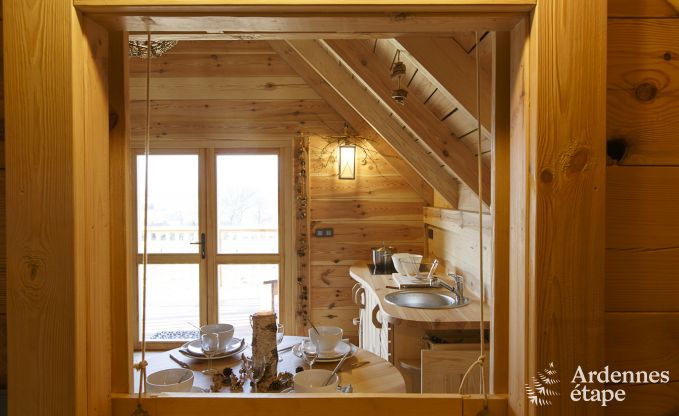 Chalet in Lierneux voor 4/5 personen in de Ardennen