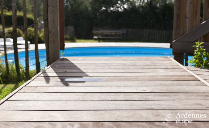 Vakantiehuis met zwembad, sauna en biljart in Malmedy (Xhoffraix) voor 20/25 personen
