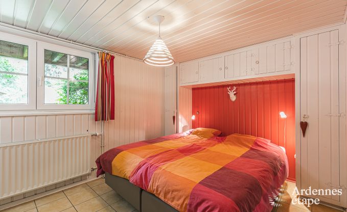 Chalet met openhaard en sauna in Malmedy, natuurgebied de Hoge Venen
