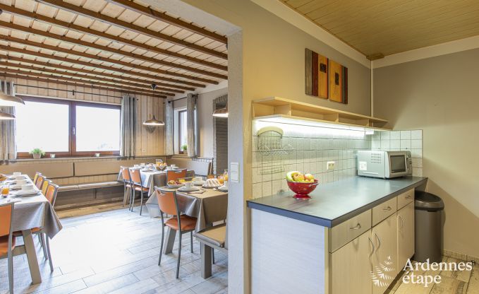 Chalet in Malmedy voor 20/21 personen in de Ardennen