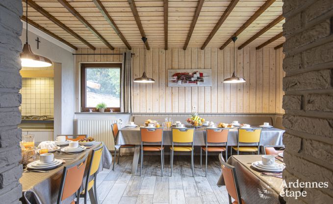 Chalet in Malmedy voor 20/21 personen in de Ardennen