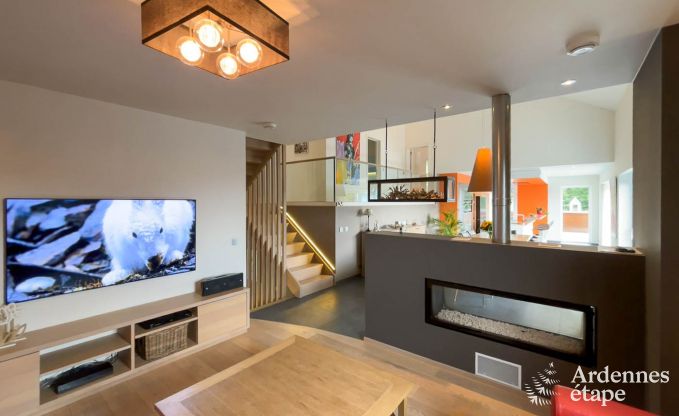 Luxe villa voor 8 personen met extra voorzieningen in Malmedy in de Ardennen