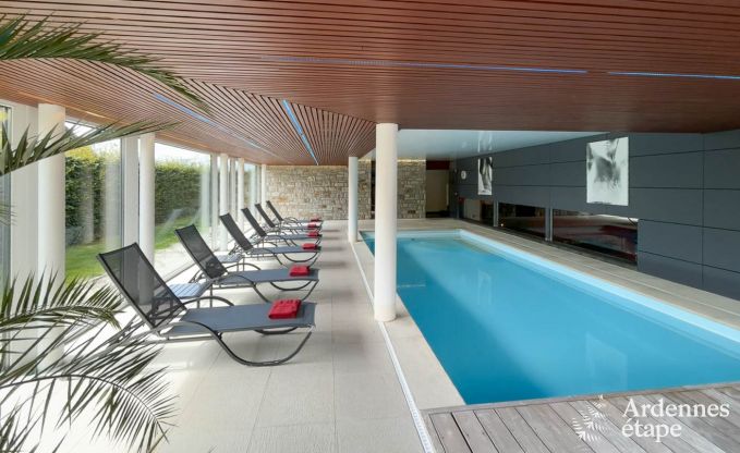 Luxe villa voor 8 personen met extra voorzieningen in Malmedy in de Ardennen