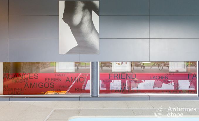 Luxe villa voor 8 personen met extra voorzieningen in Malmedy in de Ardennen