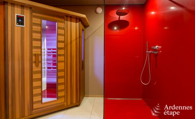 Luxe villa voor 8 personen met extra voorzieningen in Malmedy in de Ardennen