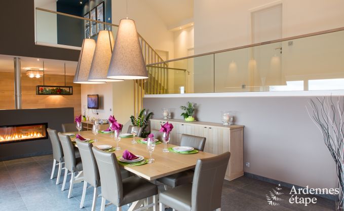 Luxe villa voor 8 personen met extra voorzieningen in Malmedy in de Ardennen