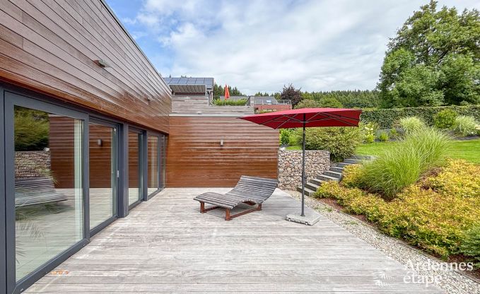 Luxe villa voor 8 personen met extra voorzieningen in Malmedy in de Ardennen