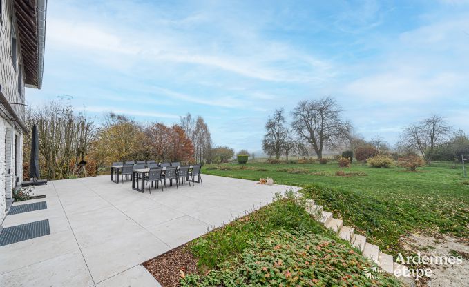 Gezinsvriendelijk vakantiehuis in Malmedy voor 14 personen met kachel, biljart en grote priv�tuin