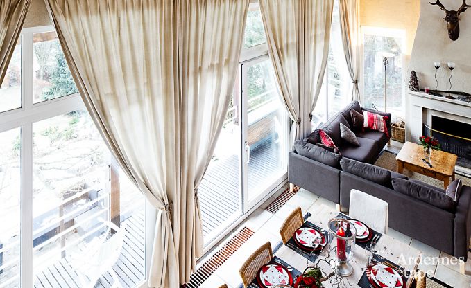Ruim vakantiehuis voor 8 personen in Malmedy met 4 slaapkamers, sauna, open haard en privtuin
