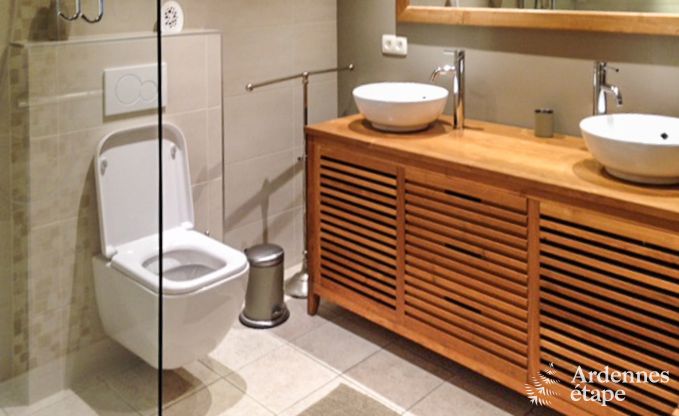 Ruim vakantiehuis voor 8 personen in Malmedy met 4 slaapkamers, sauna, open haard en priv�tuin