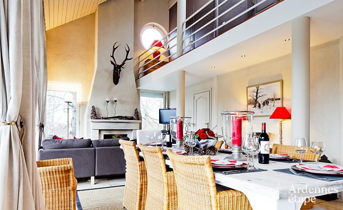 Ruim vakantiehuis voor 8 personen in Malmedy met 4 slaapkamers, sauna, open haard en priv�tuin