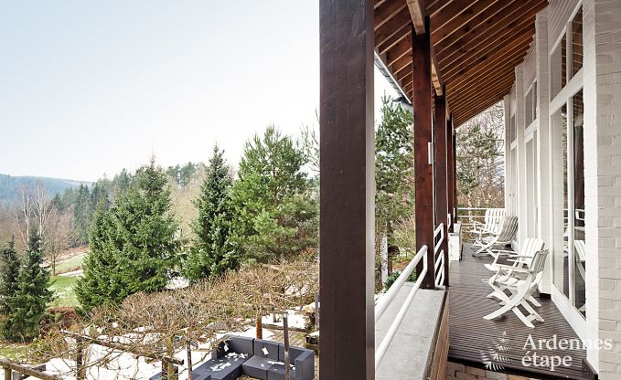 Ruim vakantiehuis voor 8 personen in Malmedy met 4 slaapkamers, sauna, open haard en priv�tuin