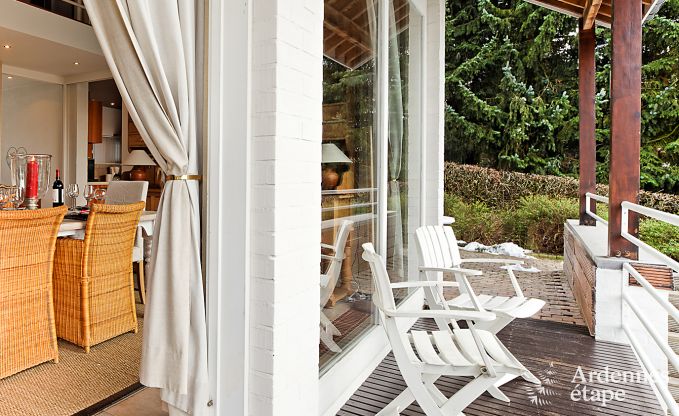 Ruim vakantiehuis voor 8 personen in Malmedy met 4 slaapkamers, sauna, open haard en priv�tuin