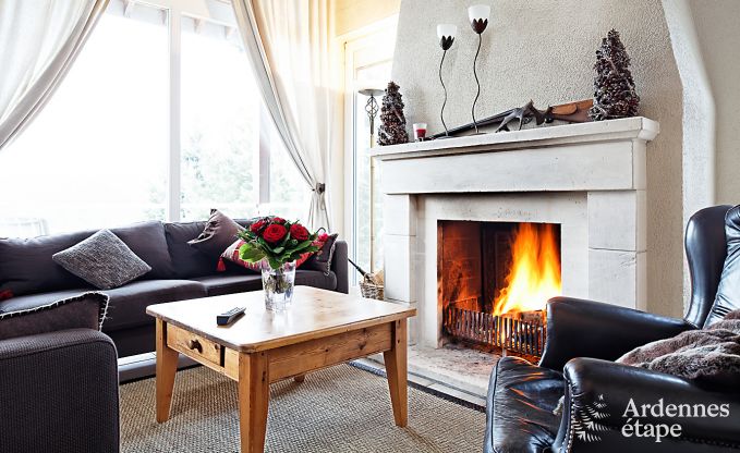 Ruim vakantiehuis voor 8 personen in Malmedy met 4 slaapkamers, sauna, open haard en priv�tuin
