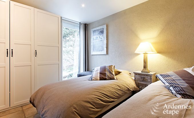 Ruim vakantiehuis voor 8 personen in Malmedy met 4 slaapkamers, sauna, open haard en priv�tuin
