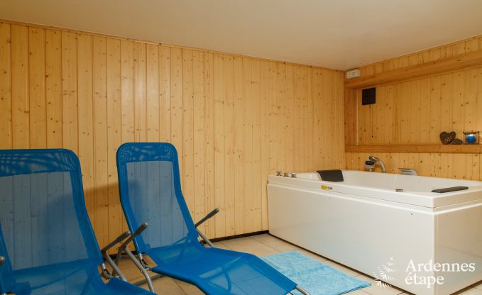 Zeer goed uitgerust vakantiehuis voor 12 pers in Malmedy met wellness