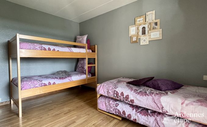 Vakantiehuis met jacuzzi, sauna, spelen en mooi uitzicht op de hoogten van Malmedy voor 6/8 personen in de Ardennen