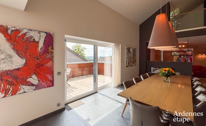 Luxe villa voor 8 personen met extra voorzieningen in Malmedy in de Ardennen