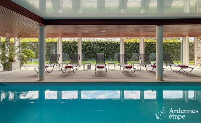 Luxe villa voor 8 personen met extra voorzieningen in Malmedy in de Ardennen