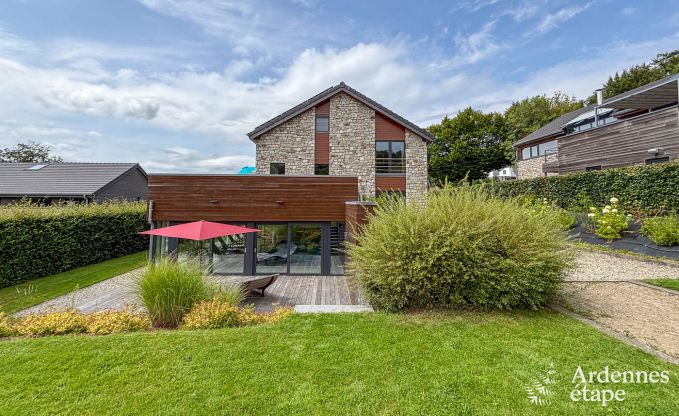 Luxe villa voor 8 personen met extra voorzieningen in Malmedy in de Ardennen
